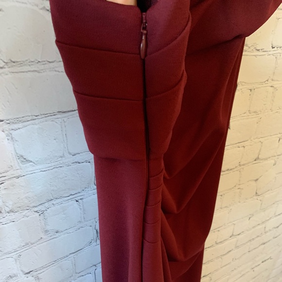 Merlot long dress - Picture 4 of 9